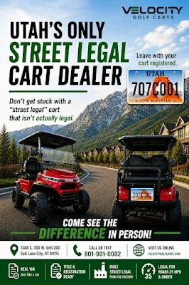 Velocity Golf Carts Salt Lake City Utah